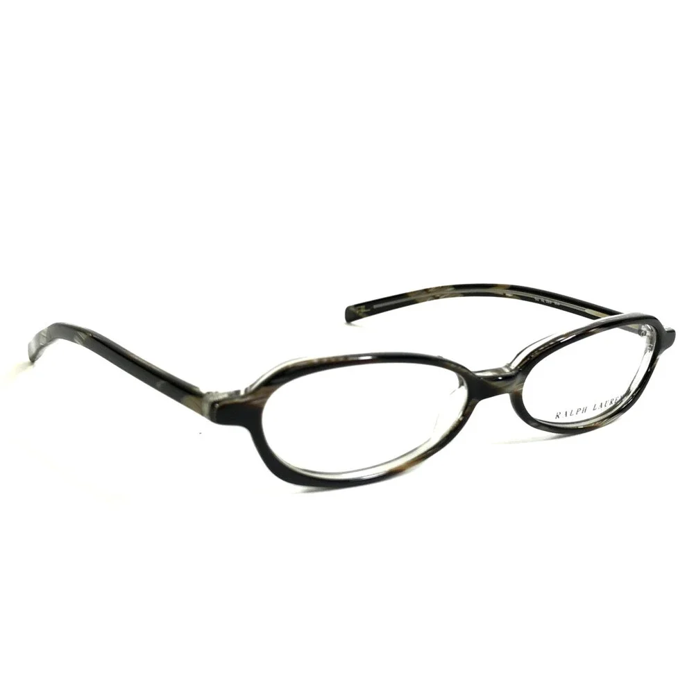 Vintage Ralph Lauren Petite Eyeglasses Frames RL1383 666 Brown Horn 47-14-130